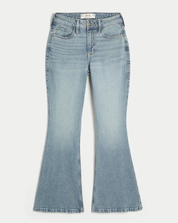 Curvy High-Rise Flare Jeans