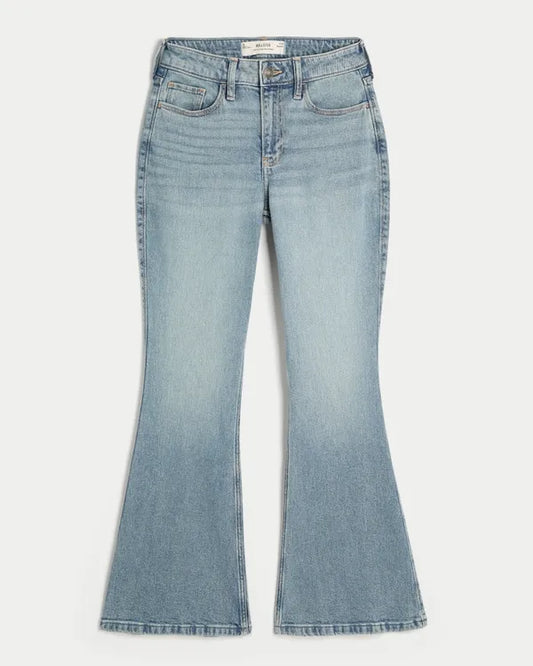 Curvy High-Rise Flare Jeans