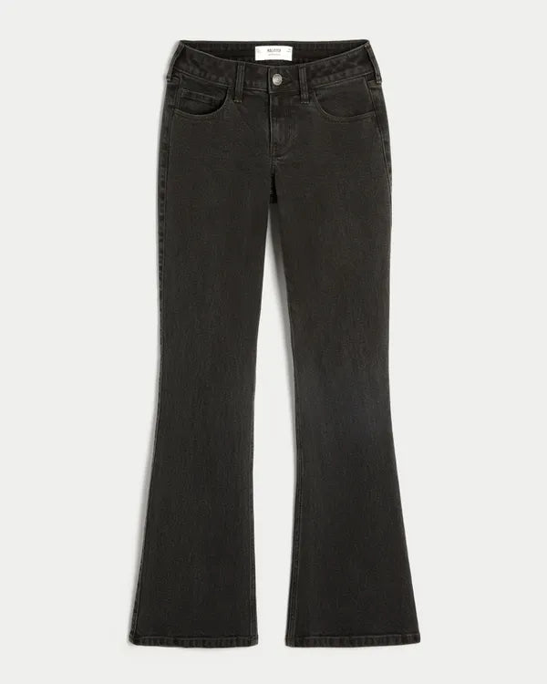 Low-Rise Bootcut Jeans