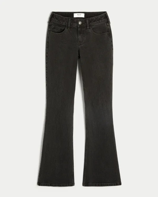 Low-Rise Bootcut Jeans