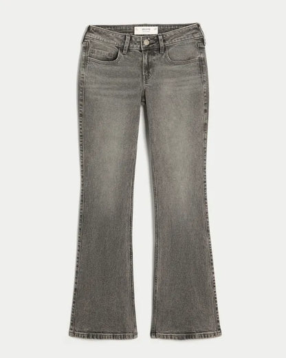 Low-Rise Bootcut Jeans