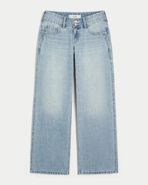 Low-Rise Y2K Baggy Jeans
