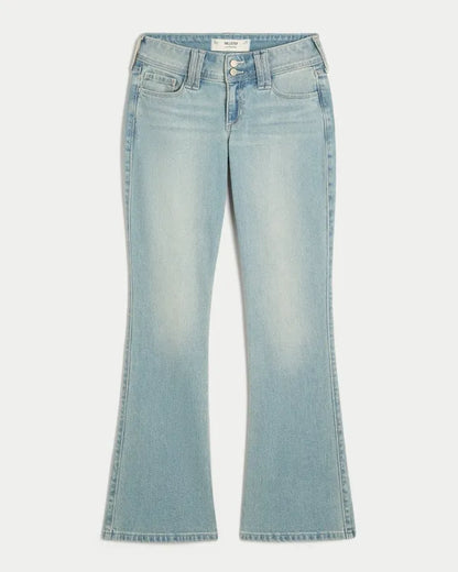 Low-Rise Bootcut Jeans