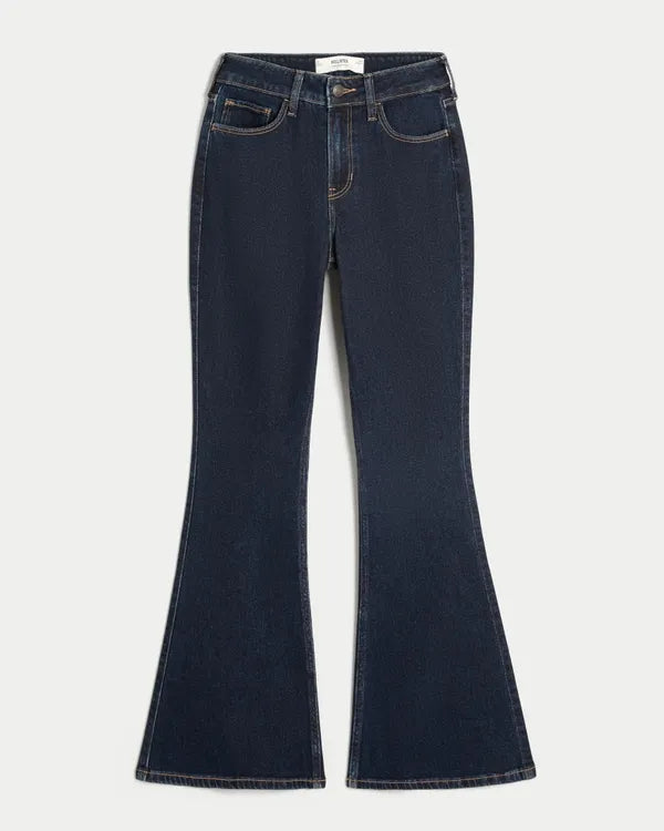 High-Rise Flare Jeans