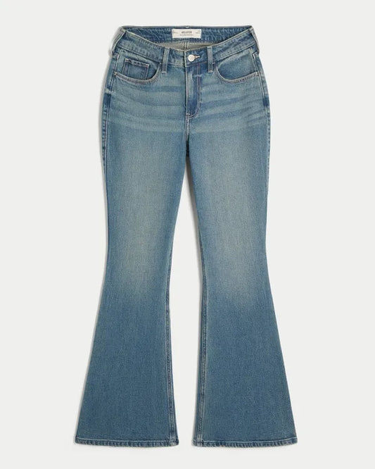 Curvy High-Rise Flare Jeans