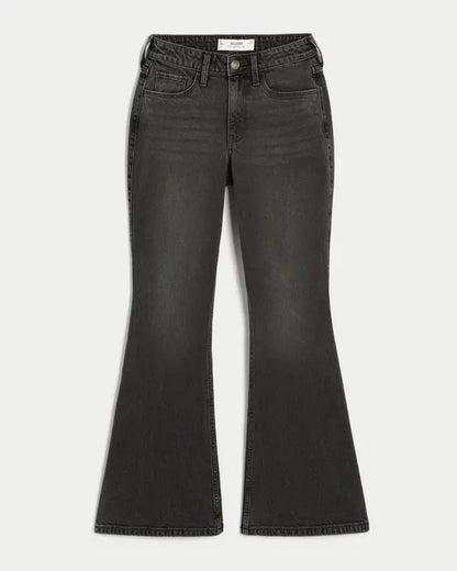 Curvy High-Rise Flare Jeans