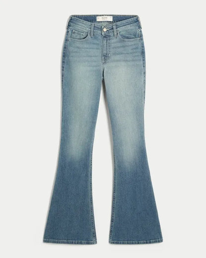 High-Rise Flare Jeans