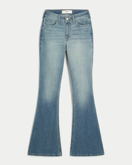 High-Rise Flare Jeans