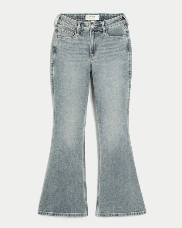 Curvy High-Rise Flare Jeans