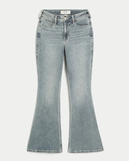 Curvy High-Rise Flare Jeans