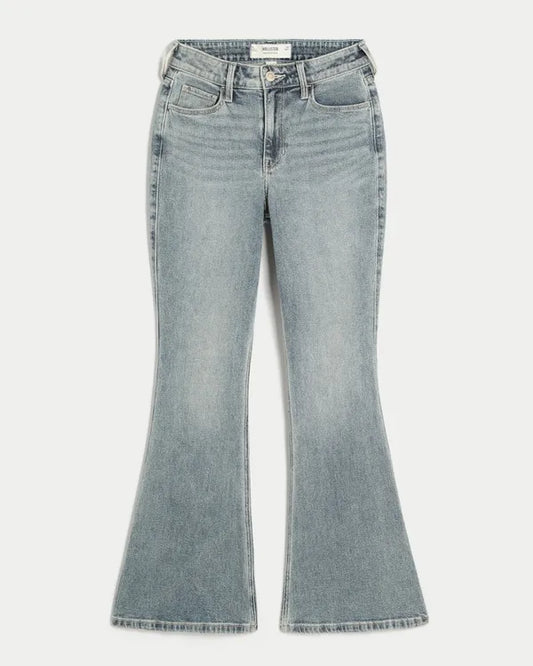 Curvy High-Rise Flare Jeans
