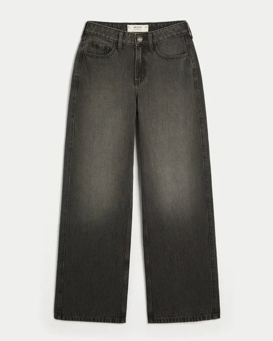 High-Rise Baggy Jeans