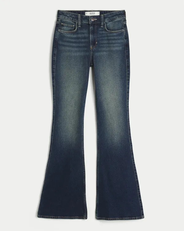 High-Rise Flare Jeans