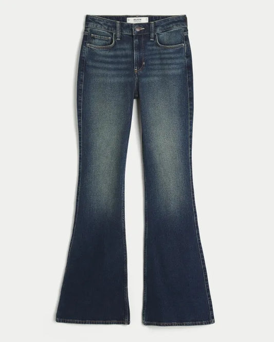 High-Rise Flare Jeans
