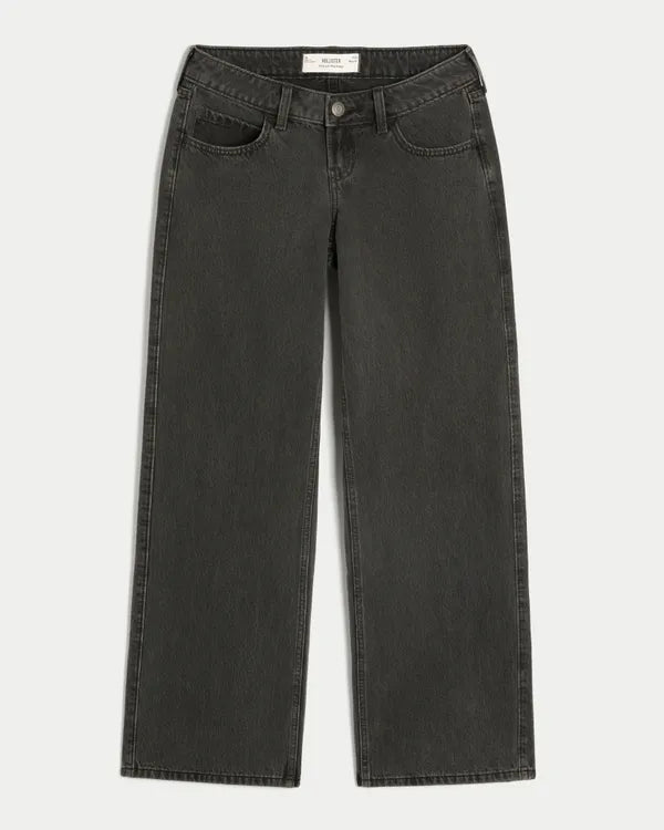Ultra Low-Rise Baggy Jeans