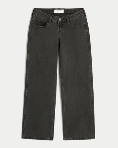 Ultra Low-Rise Baggy Jeans