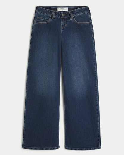 Hollister Andi Adjustable Waist Ultra Low-Rise Super Baggy Jeans