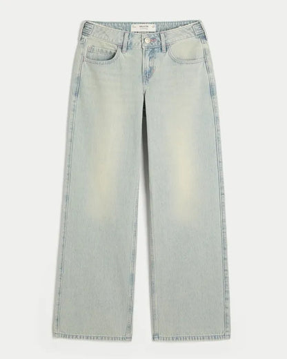Hollister Andi Adjustable Waist Low-Rise Baggy Jeans