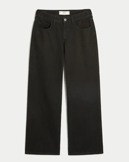Hollister Andi Adjustable Waist Low-Rise Baggy Jeans