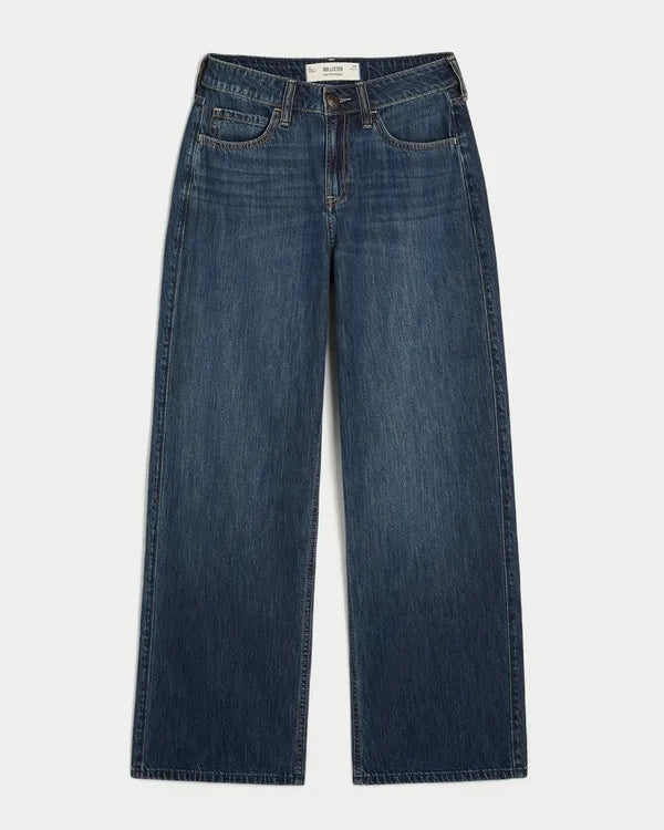 High-Rise Lightweight Baggy Jeans