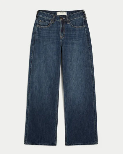 High-Rise Lightweight Baggy Jeans