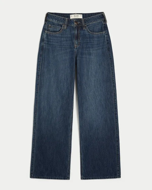High-Rise Lightweight Baggy Jeans