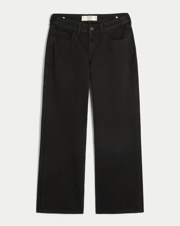 Hollister Andi Adjustable Waist Low-Rise Baggy Jeans