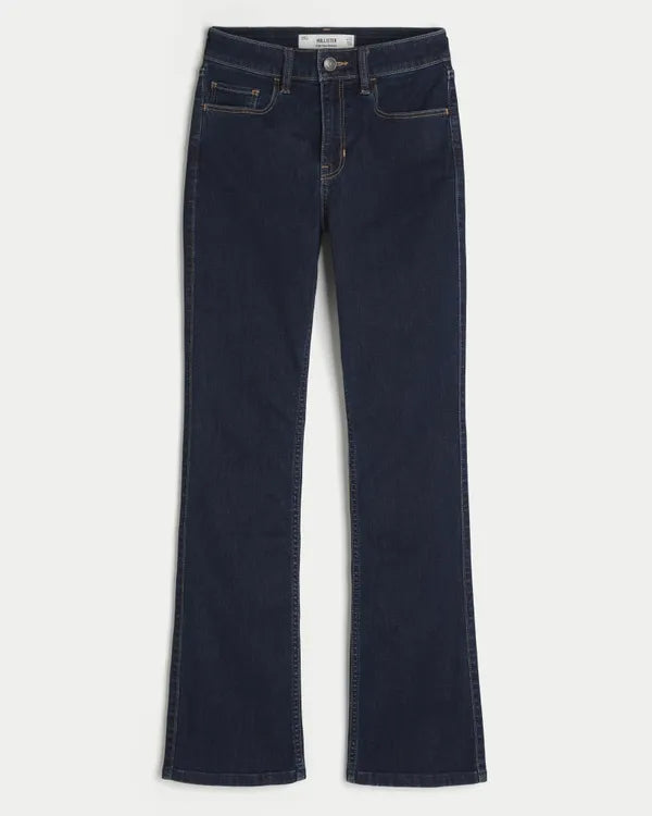 High-Rise Bootcut Jeans