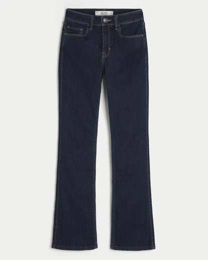 High-Rise Bootcut Jeans