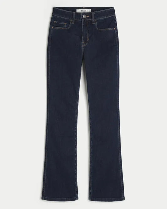 High-Rise Bootcut Jeans