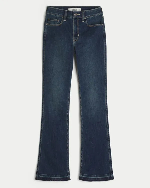 High-Rise Bootcut Jeans