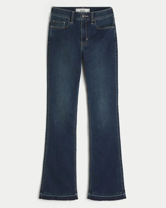 High-Rise Bootcut Jeans