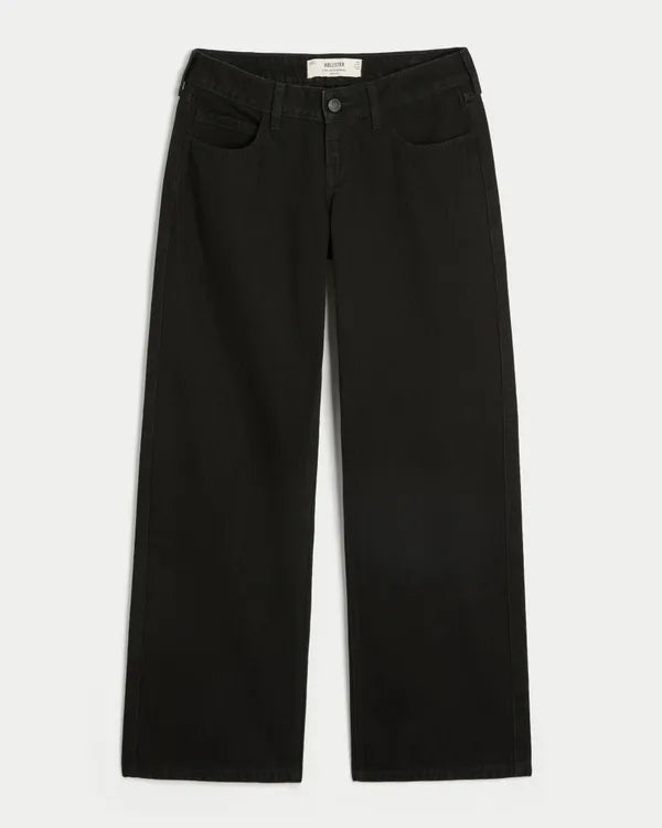 Ultra Low-Rise Baggy Jeans