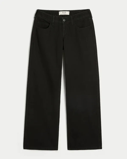 Ultra Low-Rise Baggy Jeans