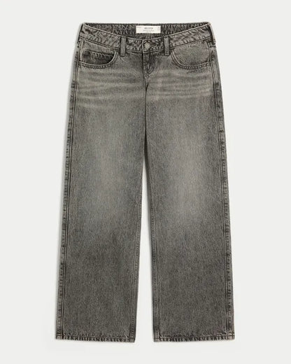 Ultra Low-Rise Baggy Jeans