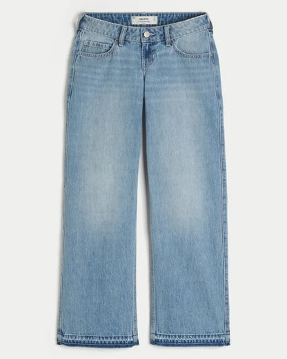 Ultra Low-Rise Baggy Jeans