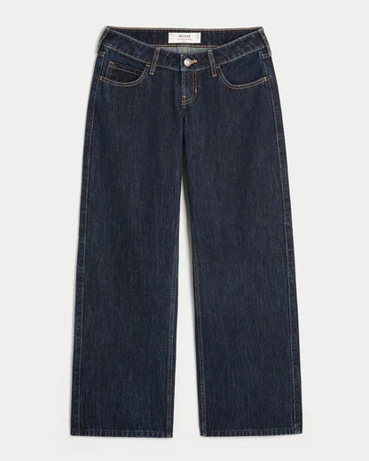 Ultra Low-Rise Baggy Jeans