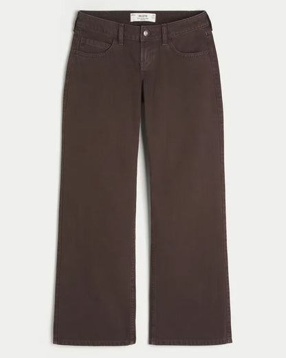 Ultra Low-Rise Baggy Jeans