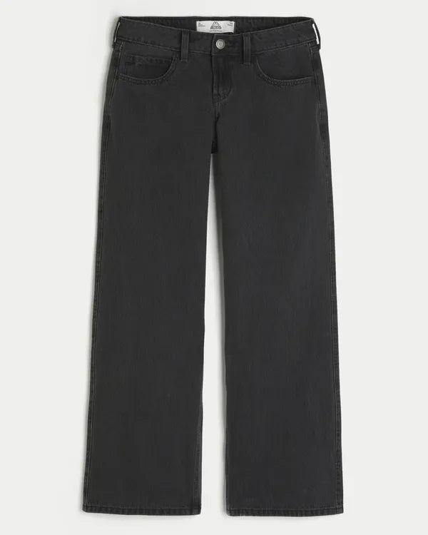 Hollister + Kappa Low-Rise Baggy Jeans