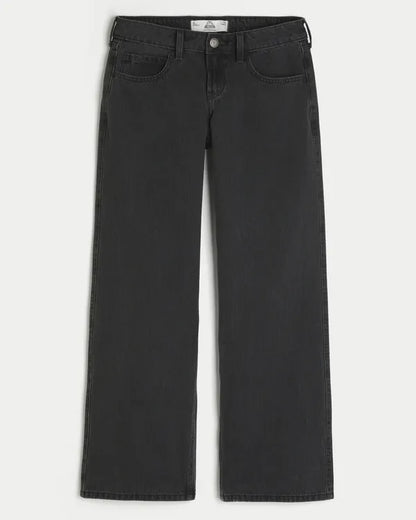 Hollister + Kappa Low-Rise Baggy Jeans