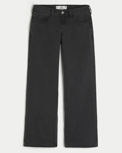 Hollister + Kappa Low-Rise Baggy Jeans