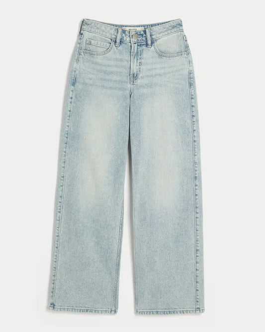 Curvy High-Rise Baggy Jeans