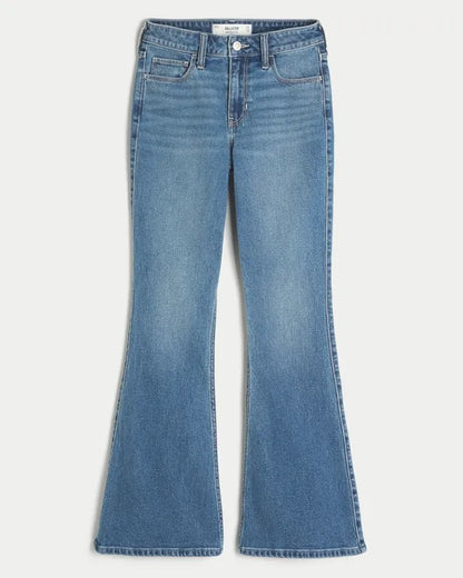 High-Rise Flare Jeans