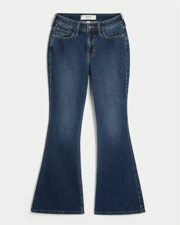 Curvy High-Rise Flare Jeans