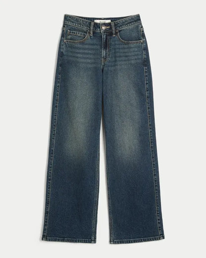Curvy High-Rise Baggy Jeans