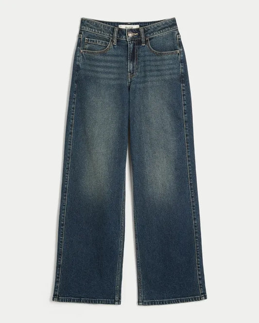 Curvy High-Rise Baggy Jeans