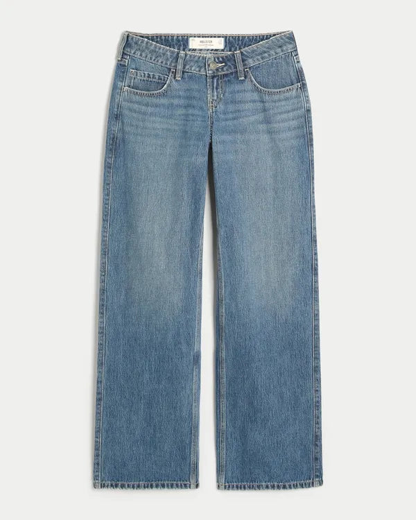 Ultra Low-Rise Baggy Jeans