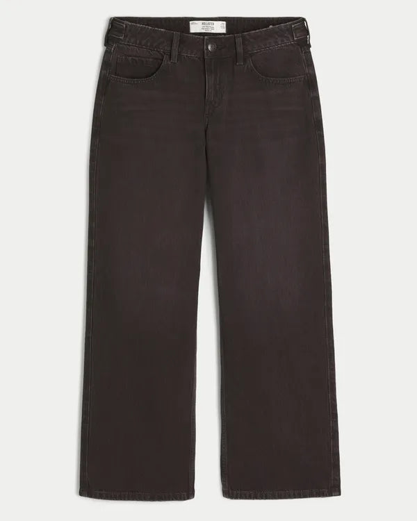 Hollister Andi Adjustable Low-Rise Baggy Jeans