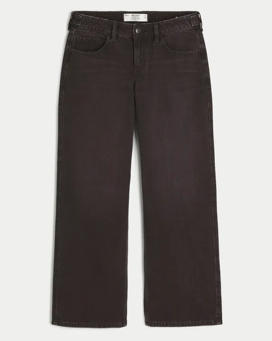 Hollister Andi Adjustable Low-Rise Baggy Jeans