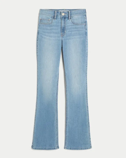 High-Rise Bootcut Jeans